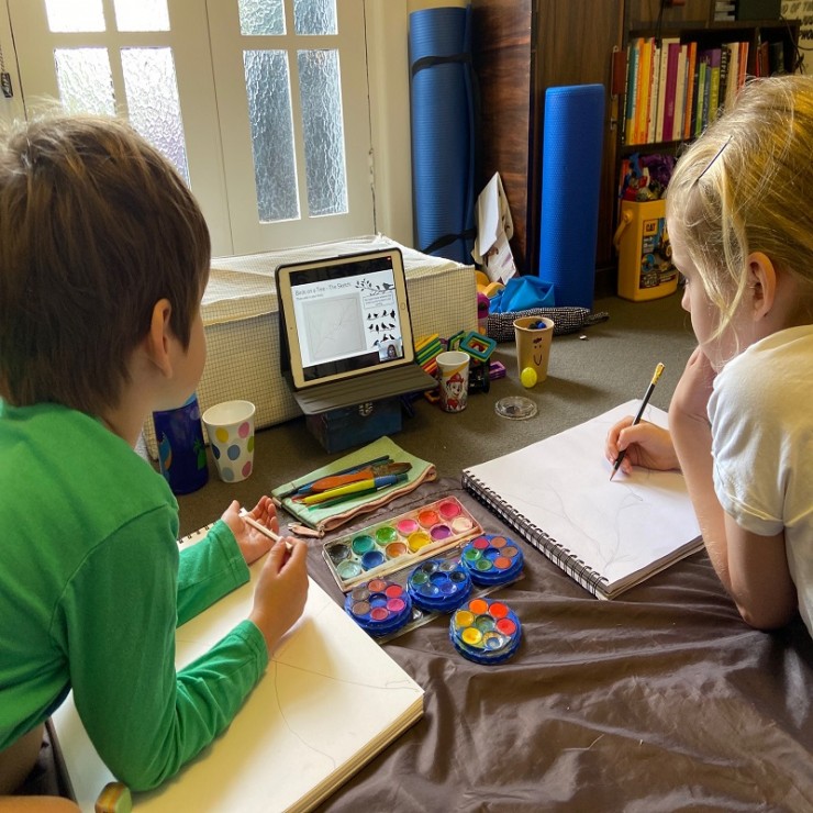 TERM 4 2021 CHILDREN’S ART CLASSES Currently ONLINE- All Ages Pre K – Yr 12 – Tues – Sat